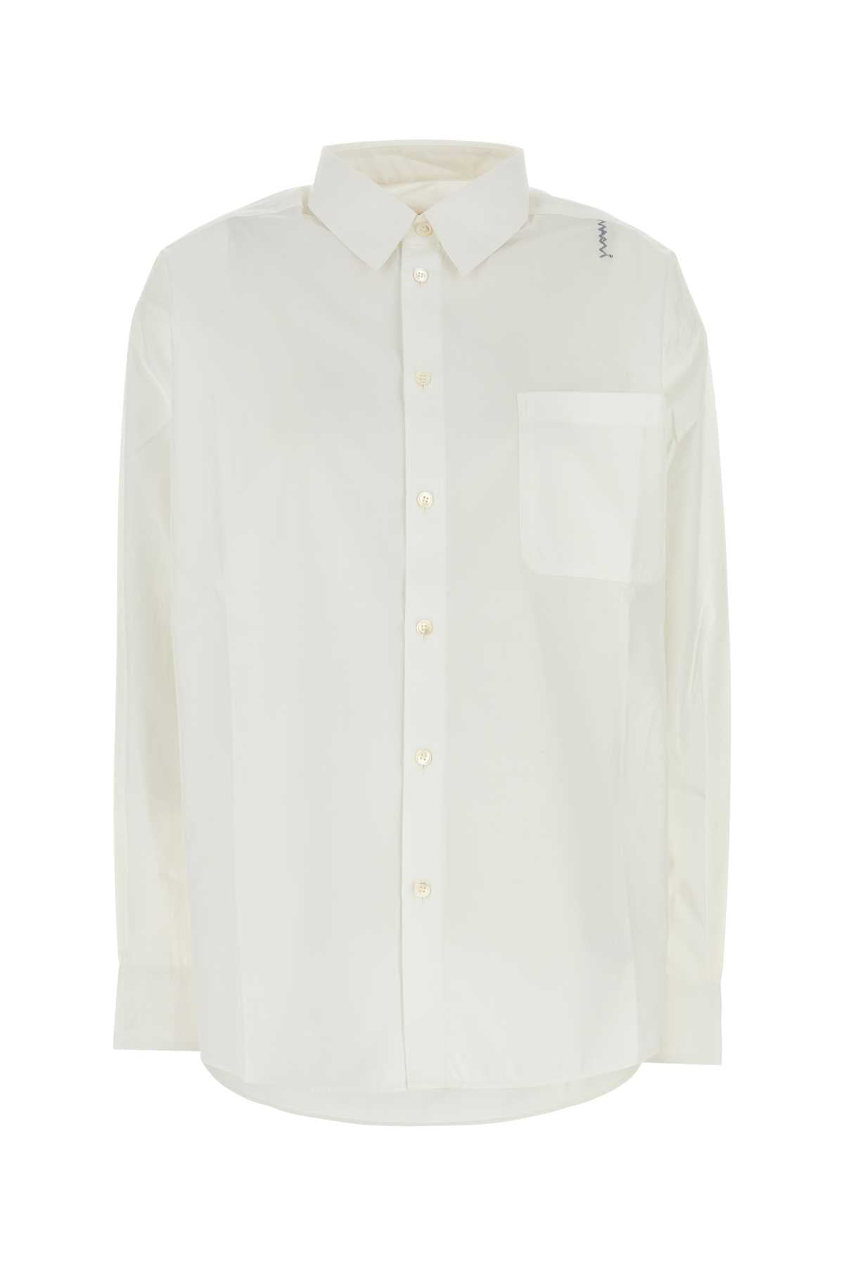 Poplin Shirt — White