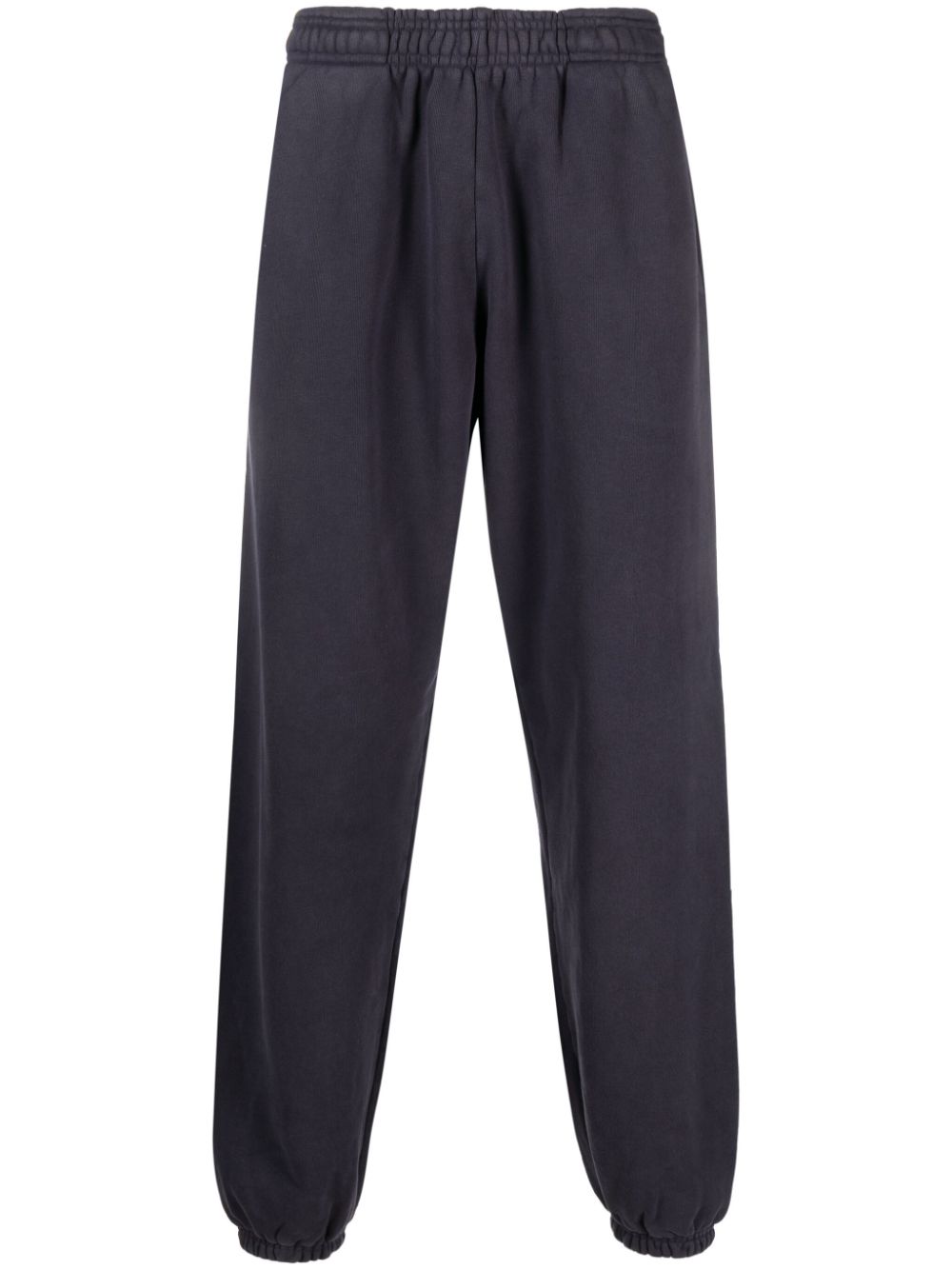 Tapered cotton track pants - Blue