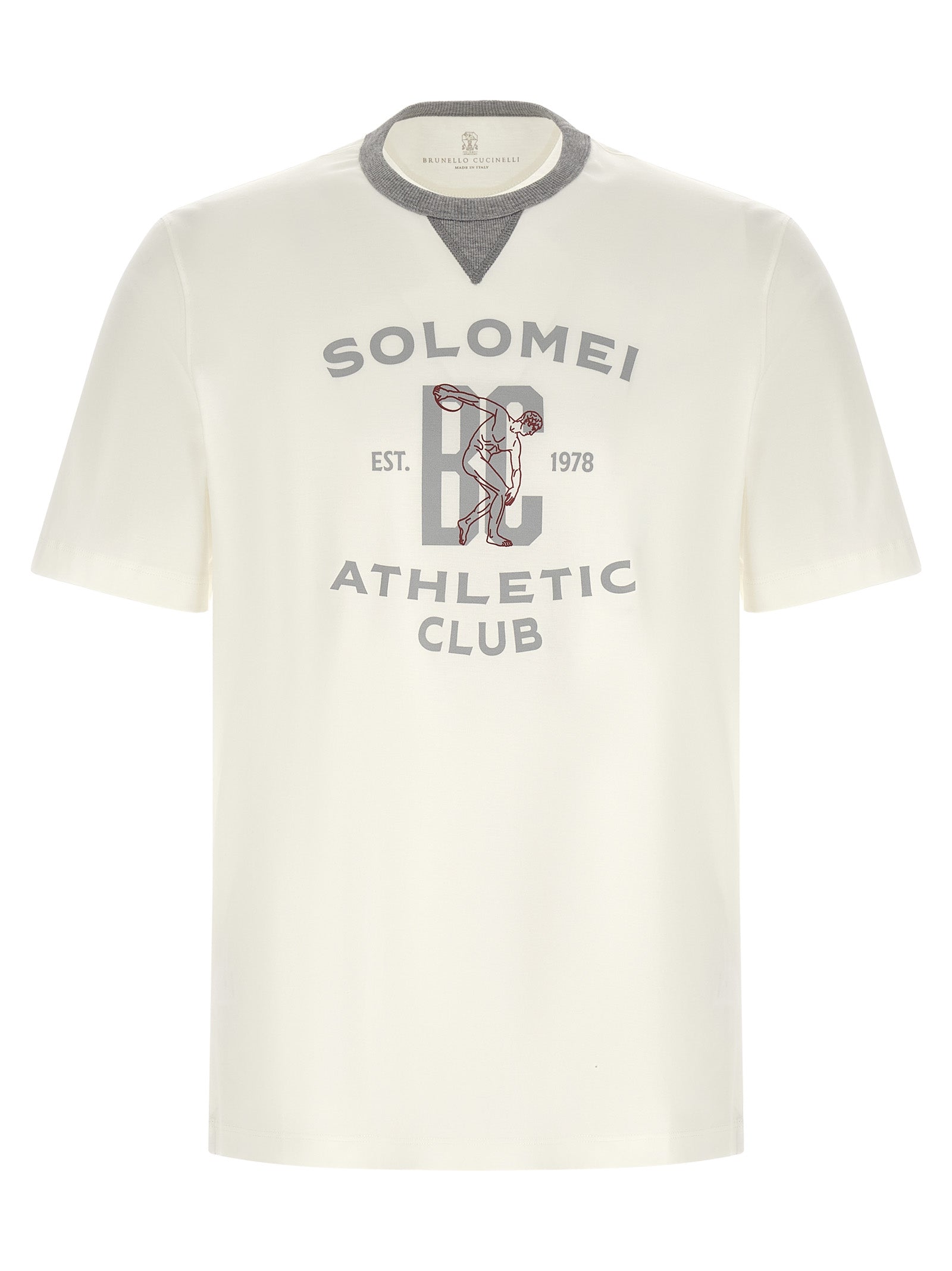 Solomei Athletic Club Graphic T-Shirt — White