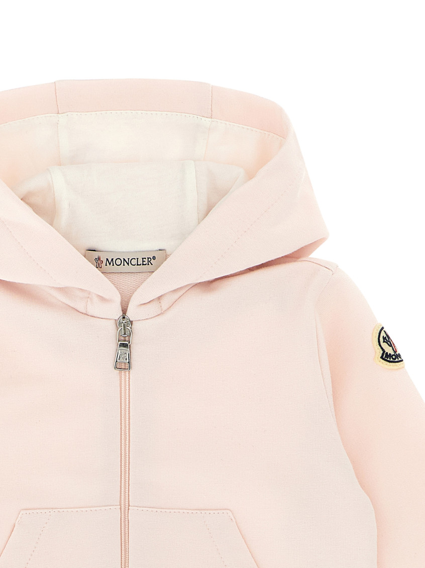 Pink Solid Hood/Jogger Sets (Baby Girl)