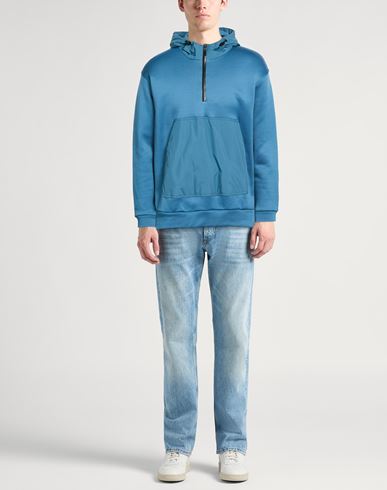 Laminar Man Sweatshirt Deep teal Size 40 Polyamide, Cotton