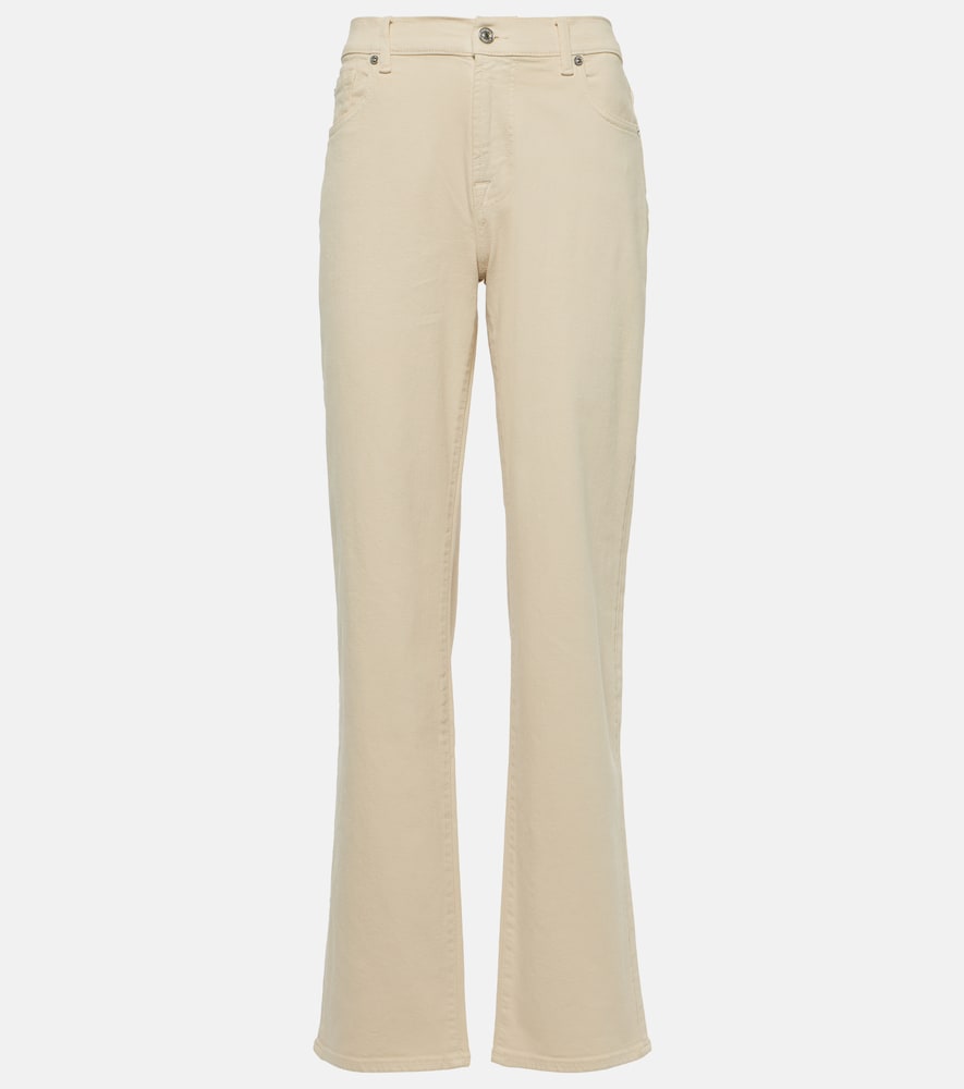 Ellie mid-rise straight jeans