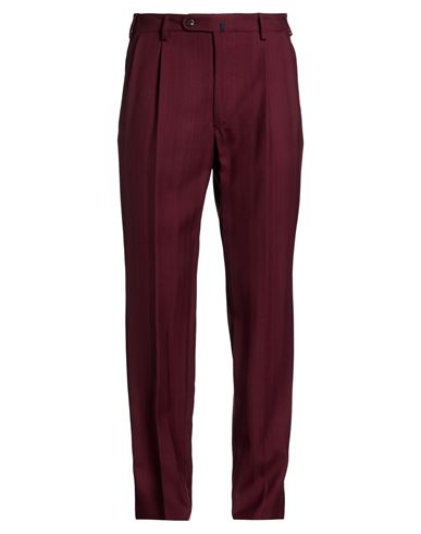 Man Pants Burgundy Size 30 Wool