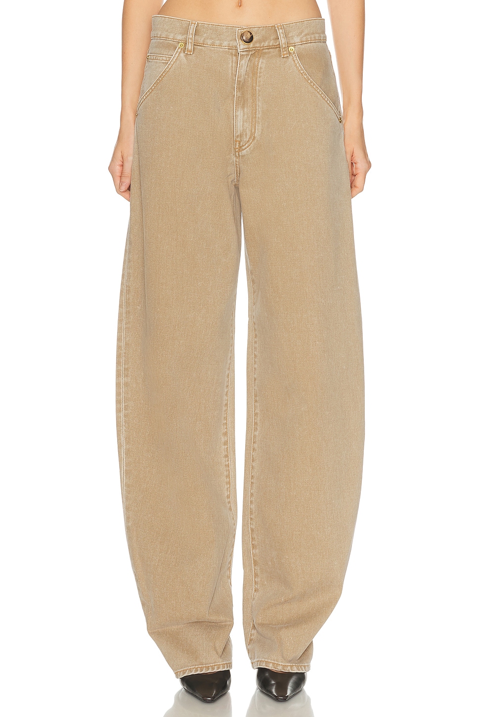 DARKPARK Khris Barrel Leg in Camel - Beige. 24 also , 27, 28