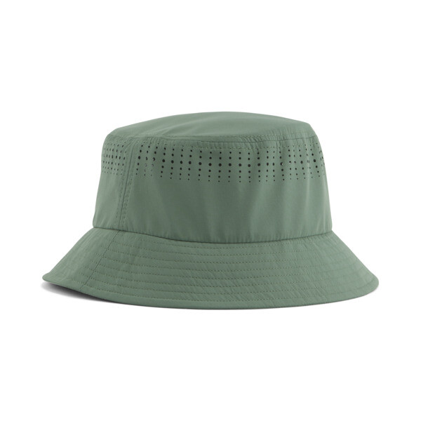 PUMA Split Vent Bucket Hat in Olive