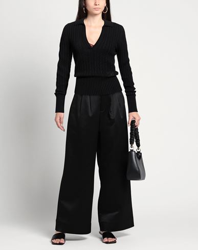 Woman Sweater Black Size 4 Wool, Cashmere
