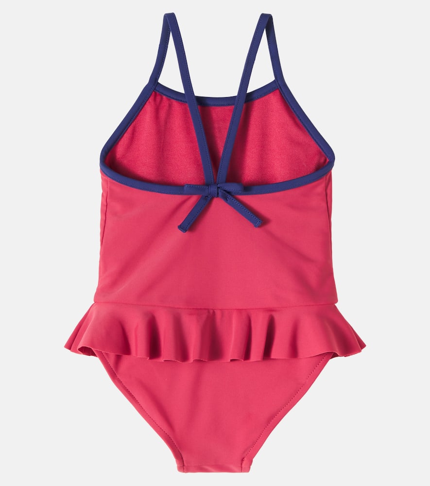 Baby Polo Bear embroidered swimsuit