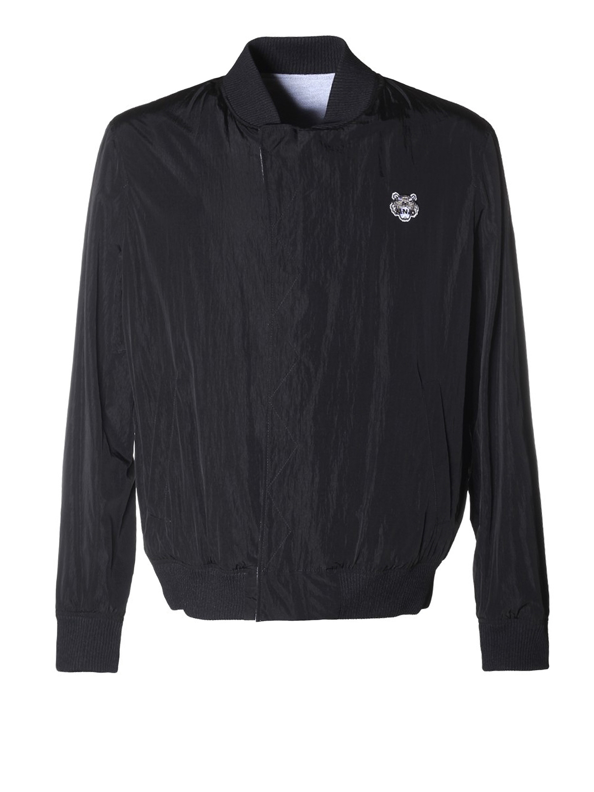 Tiger patch reversible bomber