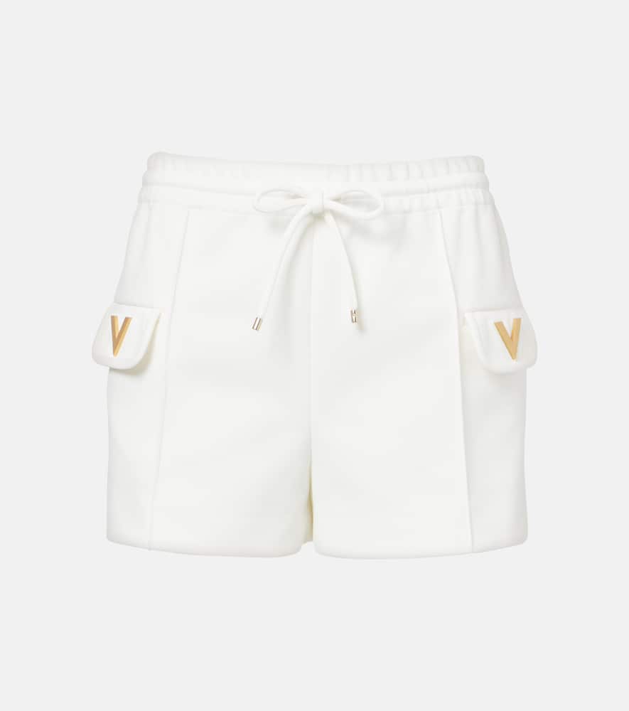 VGold jersey shorts