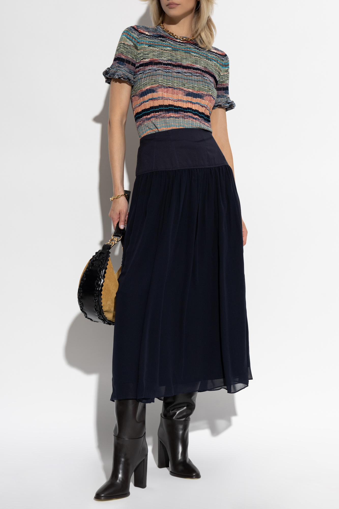 Skirt `Vika`, Women's, Navy Blue