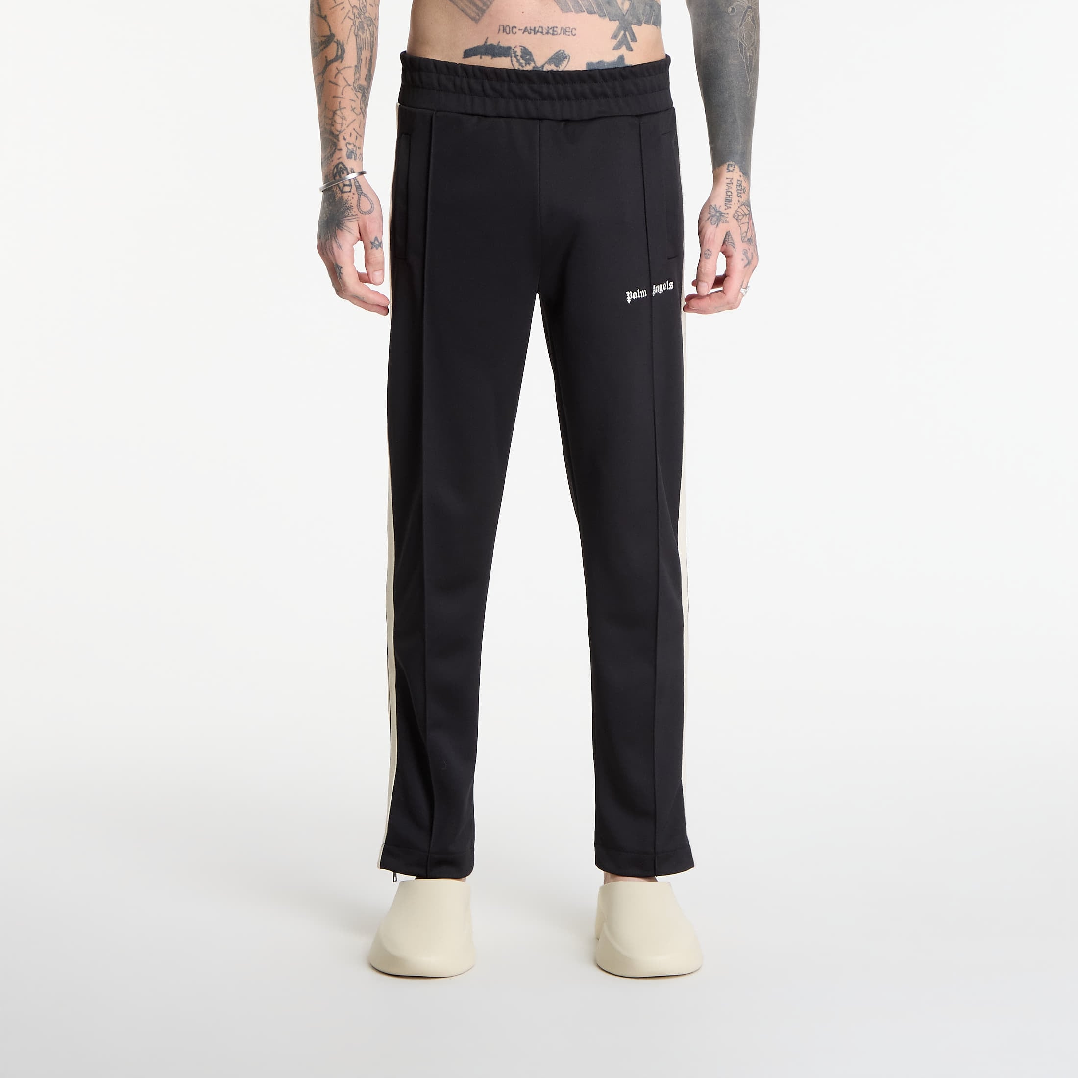 Pants Palm Angels Classic Logo Track Pants Black/ Off White