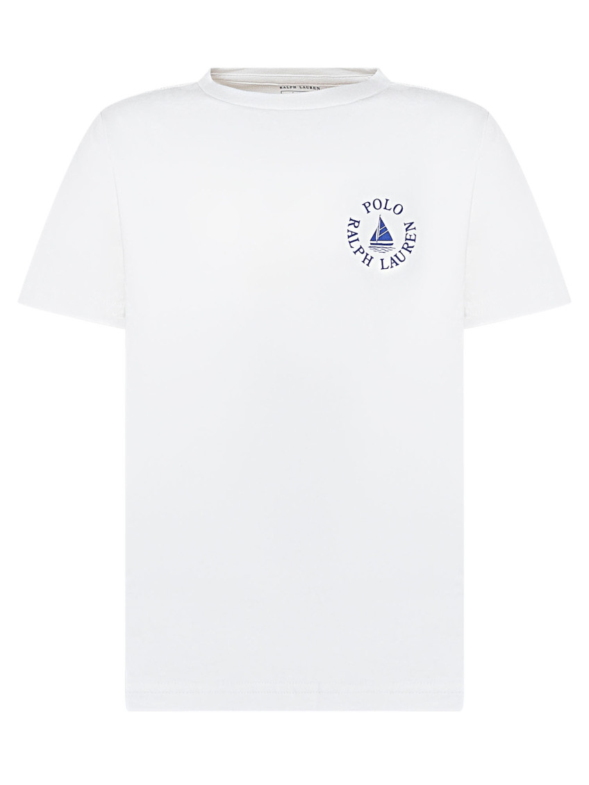 Kids White Logo T-Shirt