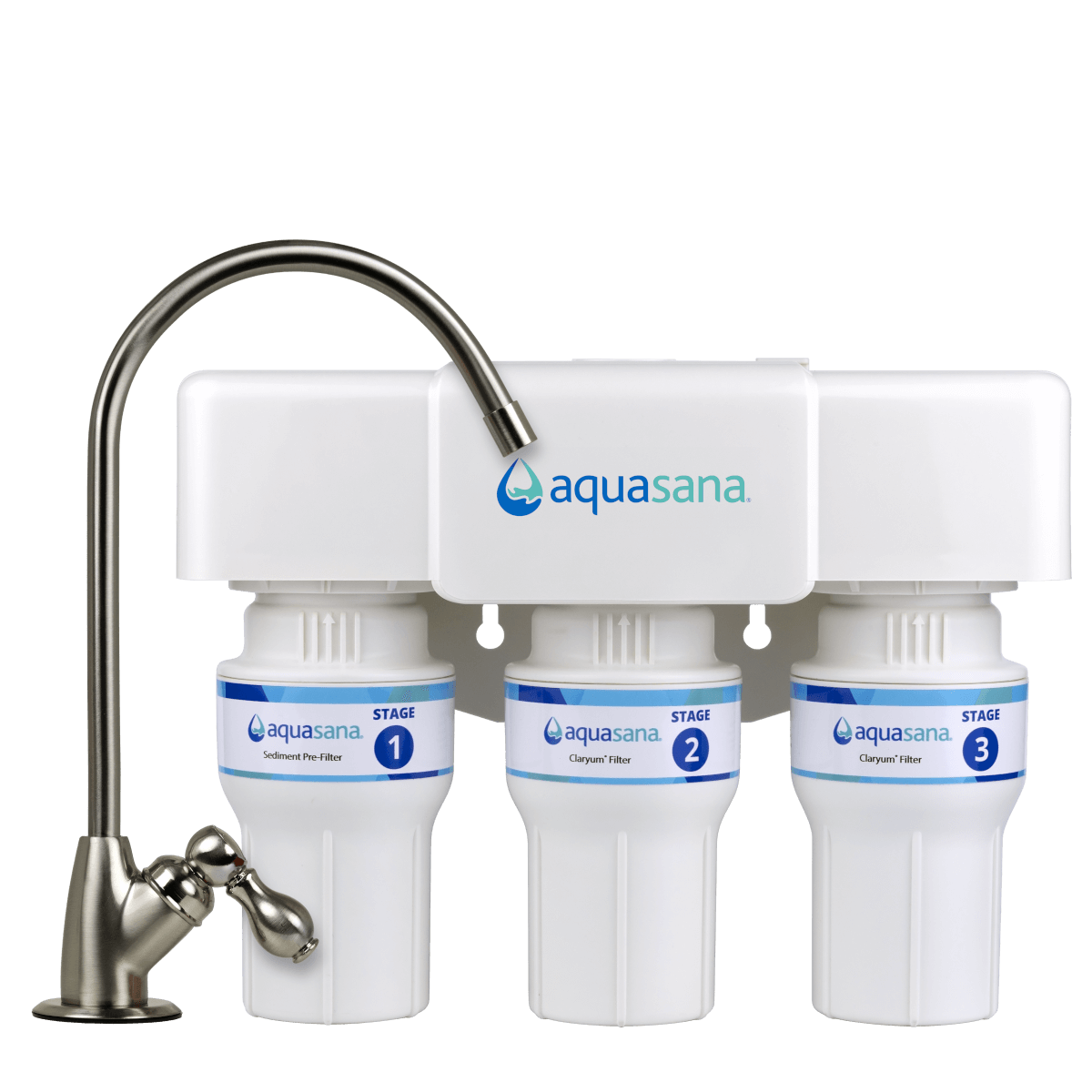 3-Stage Under Sink Water Filter 15X Stronger Filtration Reduces 78 Contaminants Certified to NSF/ANSI 42, 53 & 401  Wqa Certified 