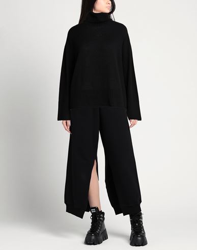 Woman Turtleneck Black Size 10 Cashmere