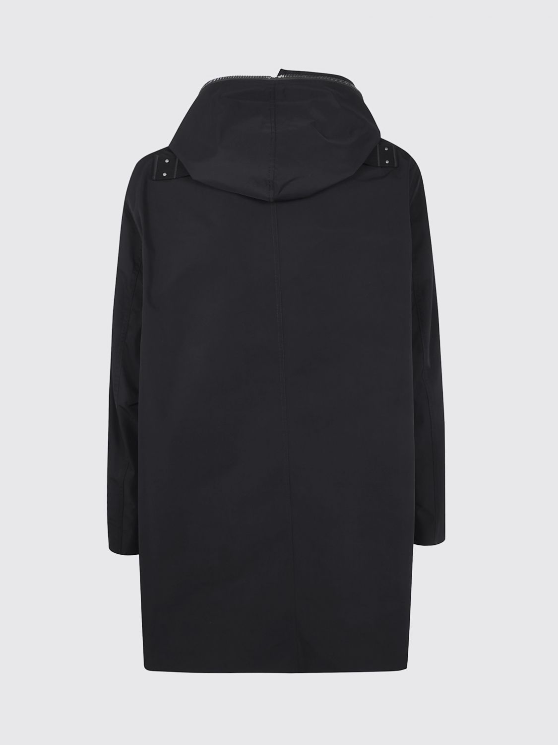 Coat Men color Black