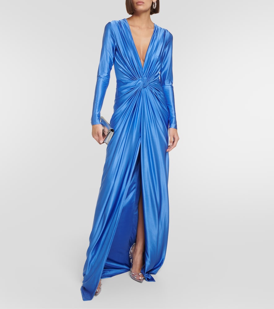 Swanson satin gown