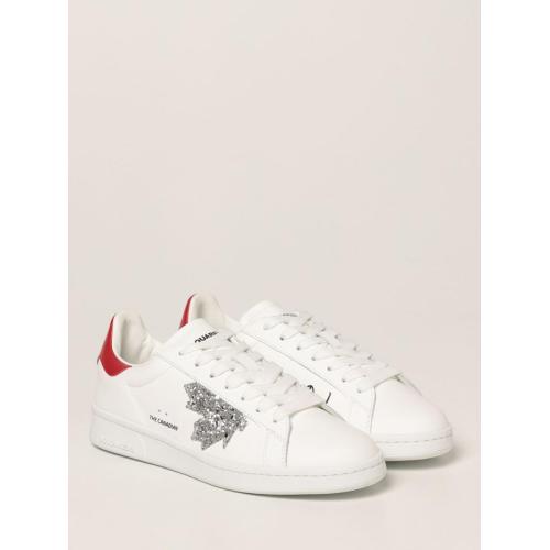 Boxer leather trainers
