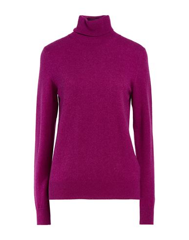 Woman Turtleneck Mauve Size 4 Cashmere