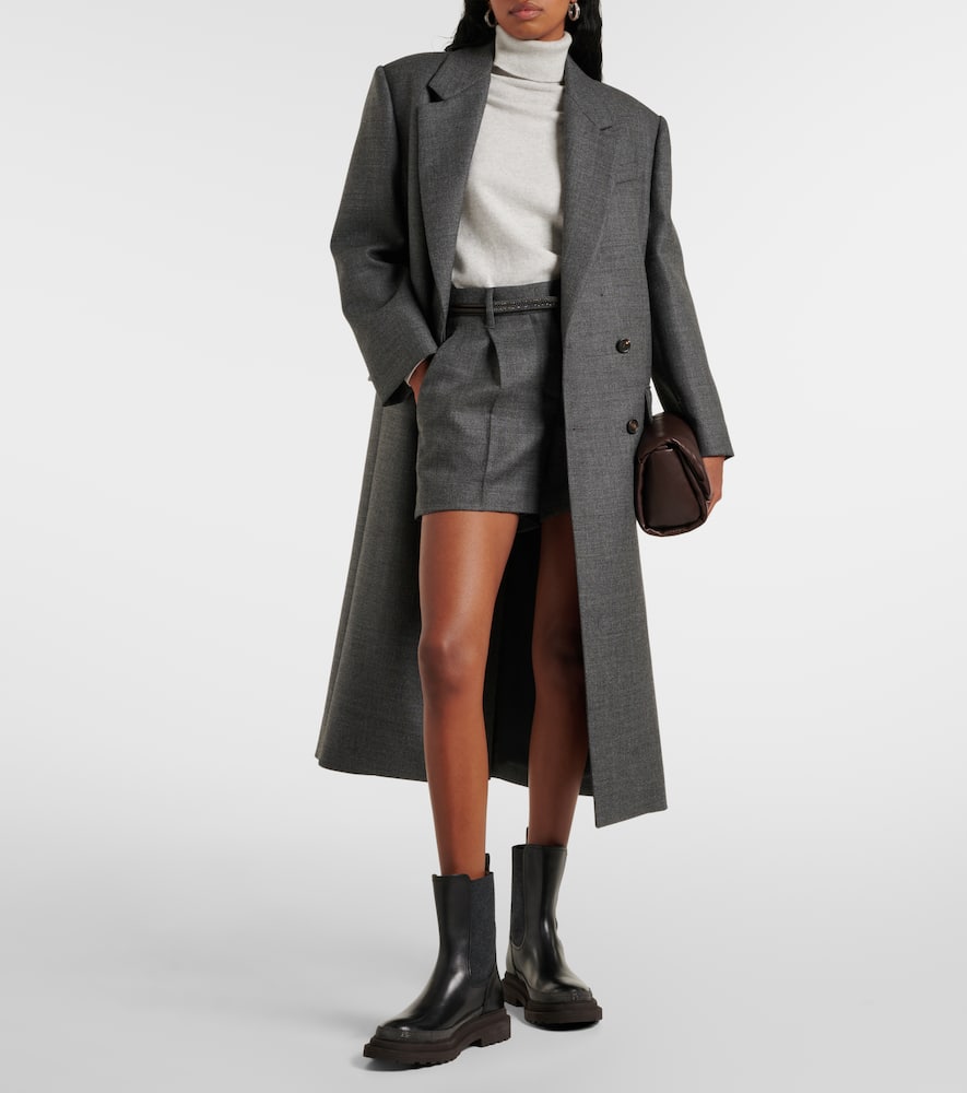 Wool shorts