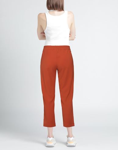 Même Road Woman Pants Rust Size 4 Polyester, Elastane