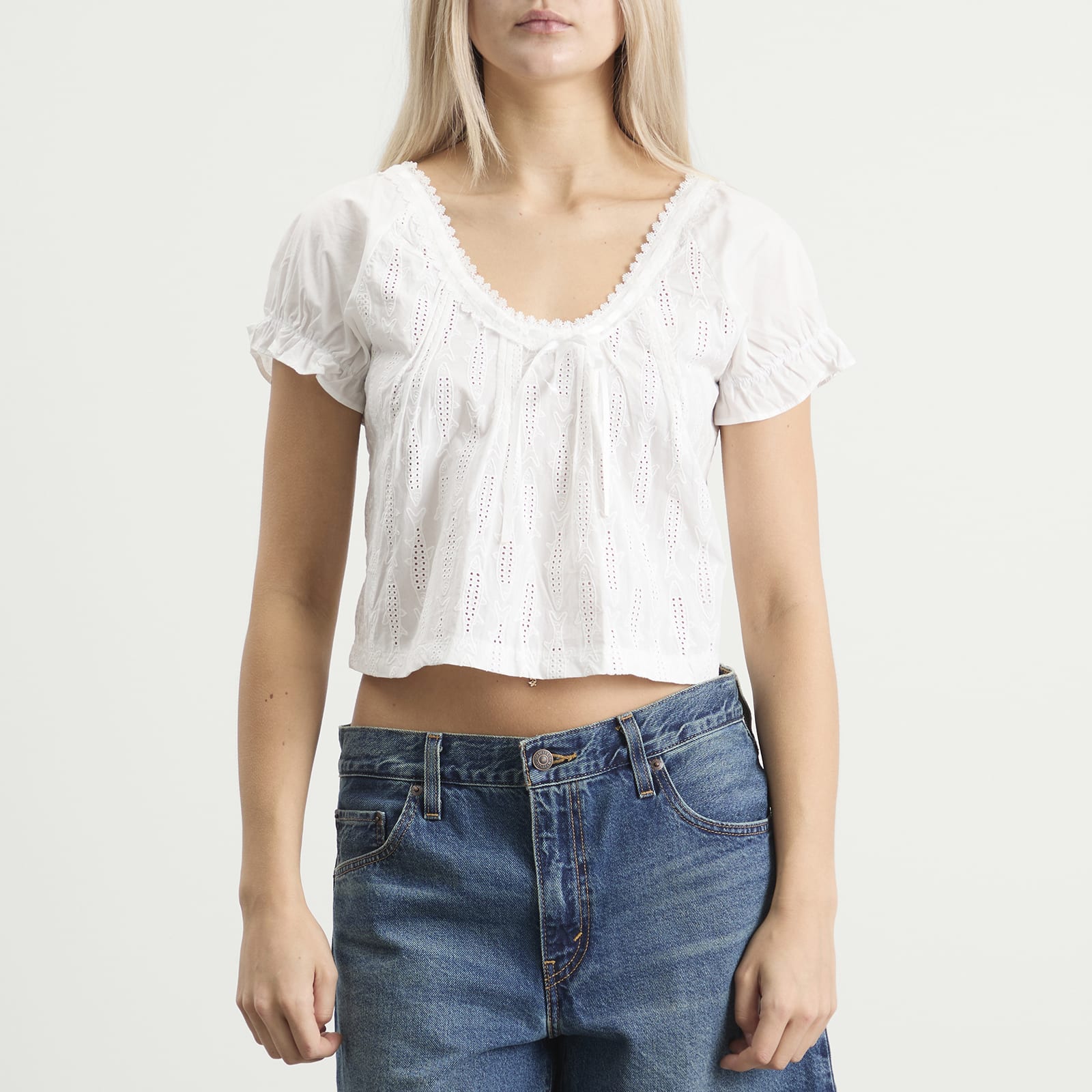 Women's Sea Breeze Cotton Top Ivory