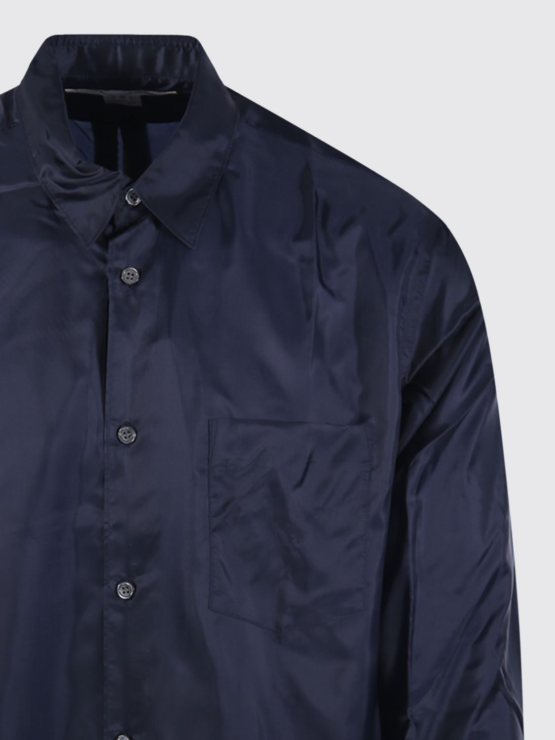 Button-down fitted shirt - Black