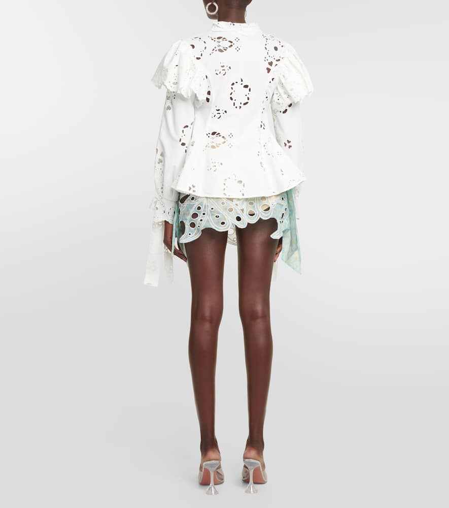 Susan Fang Broderie anglaise blouse