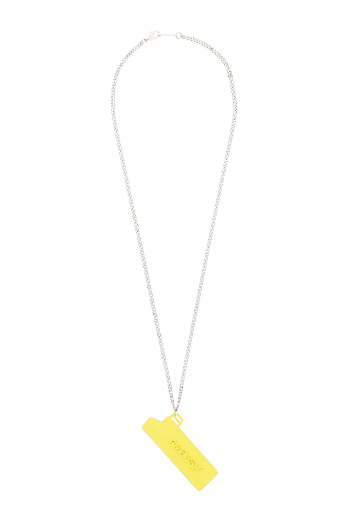 AMBUSH lighter pendant necklace - Yellow