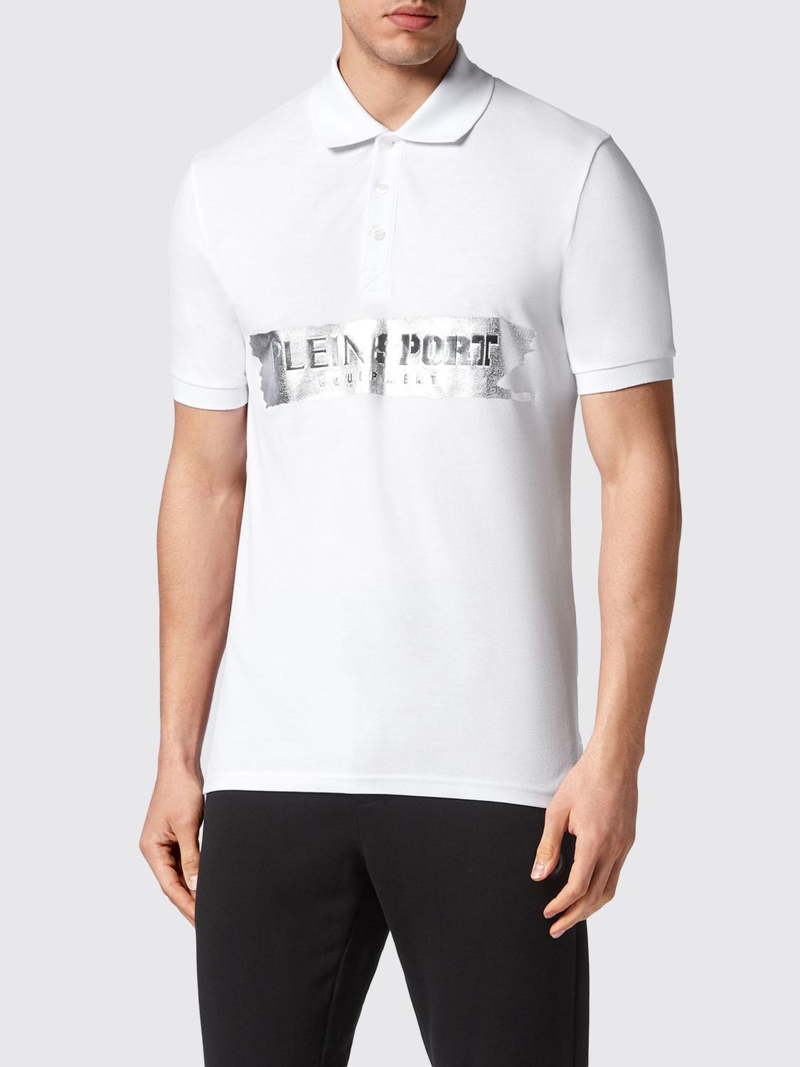 Polo Shirt Men color White