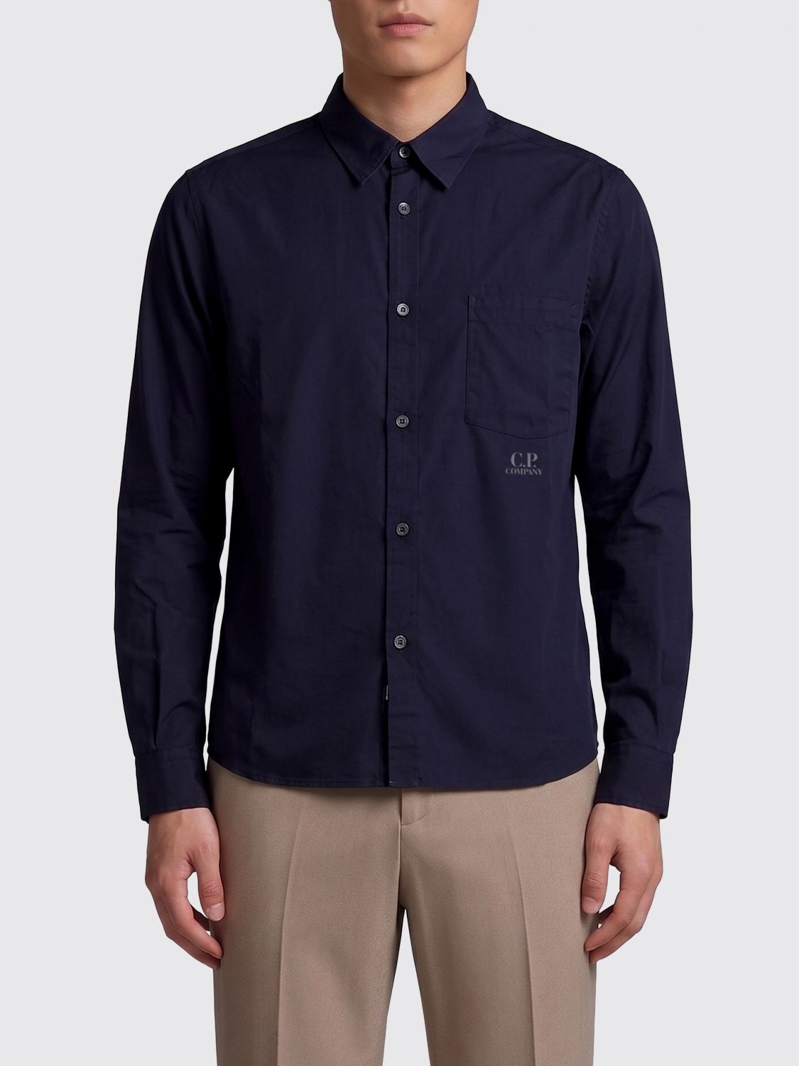C. P. COMPANY Shirt Men color Blue