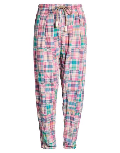 Man Pants Pink Size XS Cotton