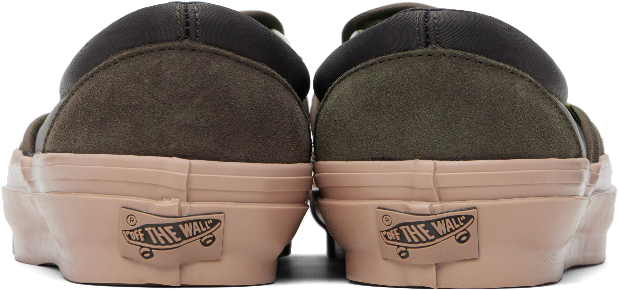 Brown Premium Classic Slip-On Sneakers
