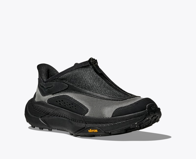 HOKA Stealth/Tech Project Transport Shoes in Black/White