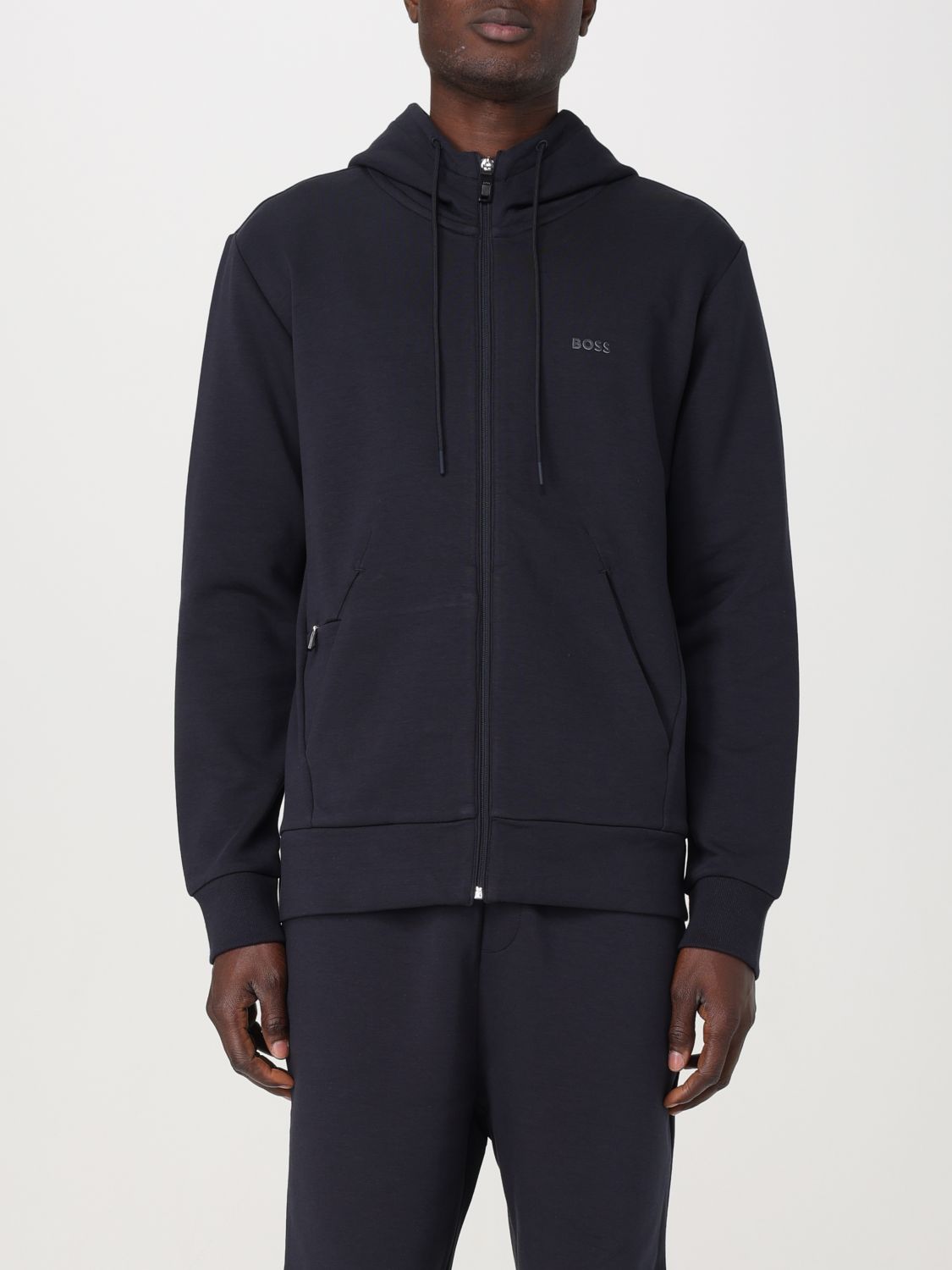 Sweatshirt Men color Blue