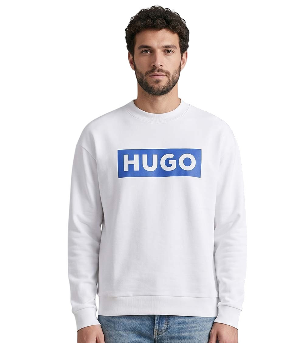 White Crew Neck Sweatshirt