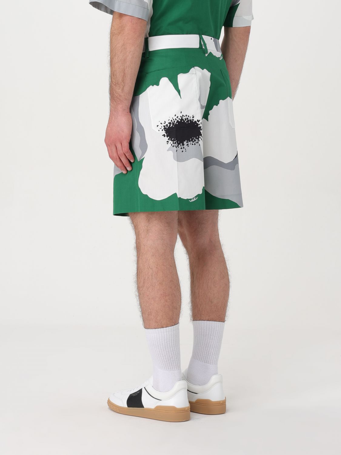 Short Men color Green