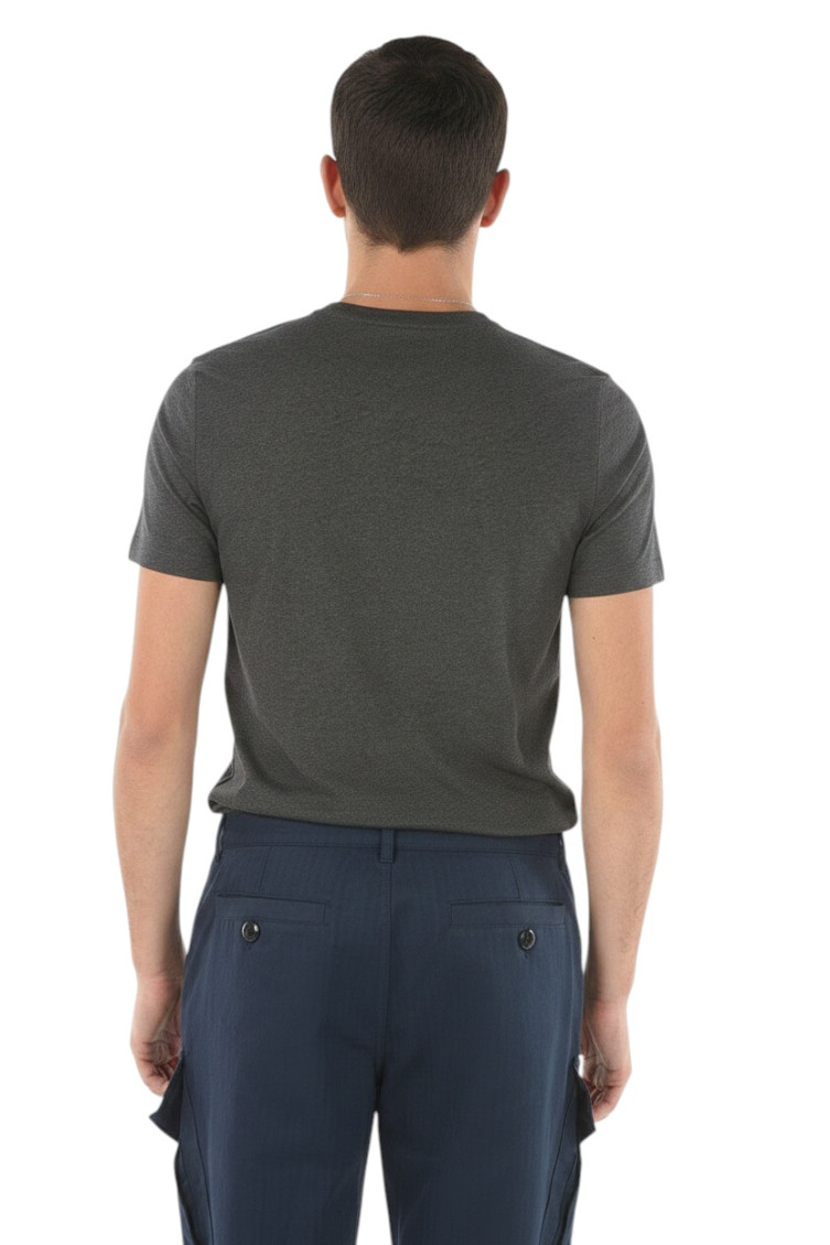 Grey Crew Neck T-Shirt