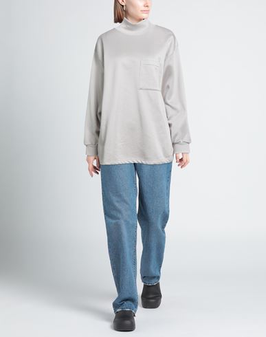 Woman Sweatshirt Light grey Size XS Polyester, Cotton