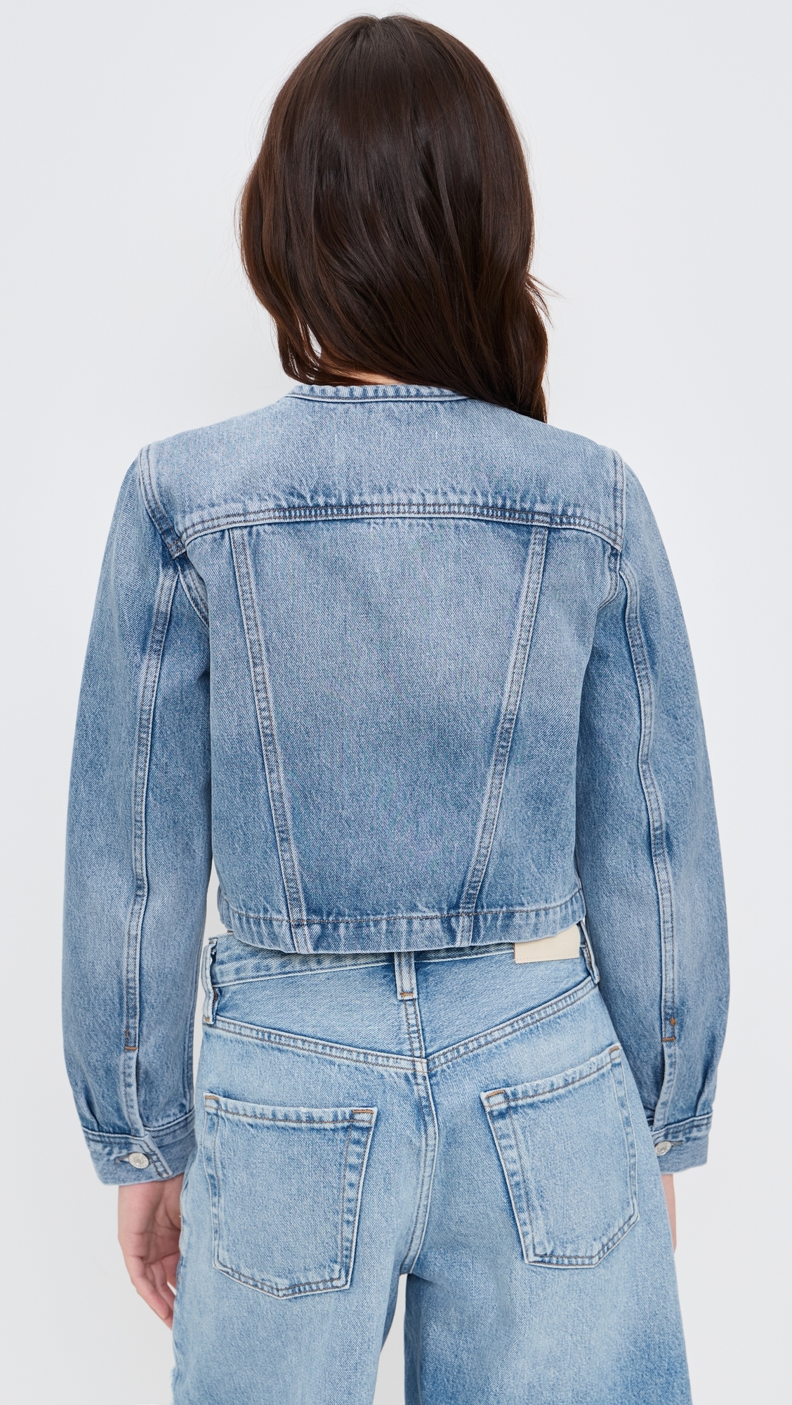 Devin Collarless Jacket Cecil