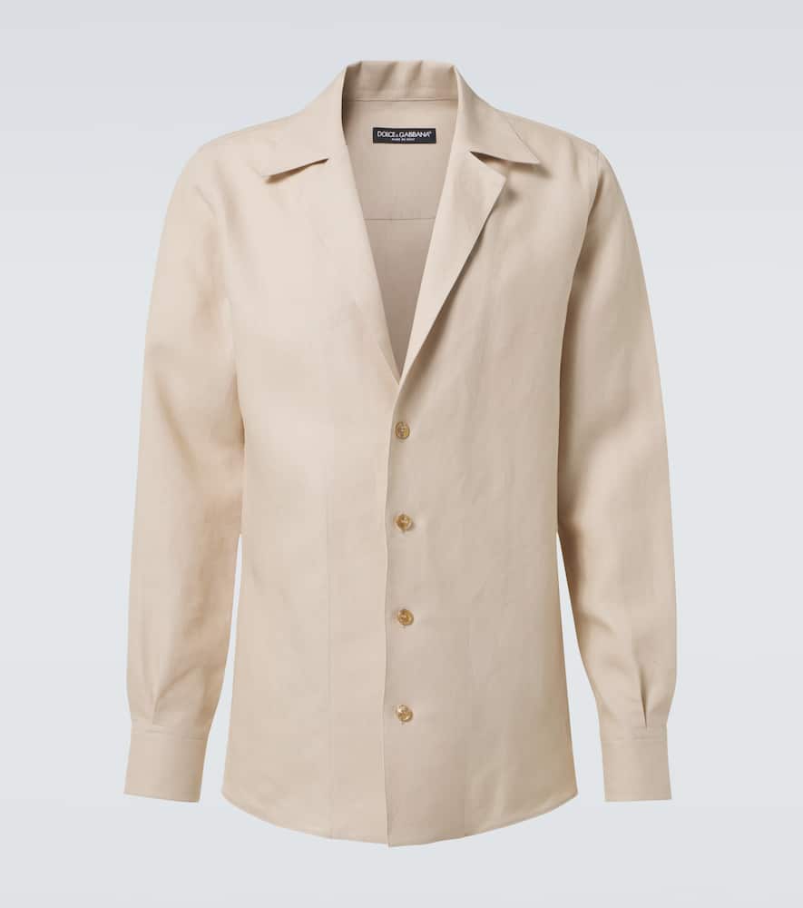 Linen overshirt