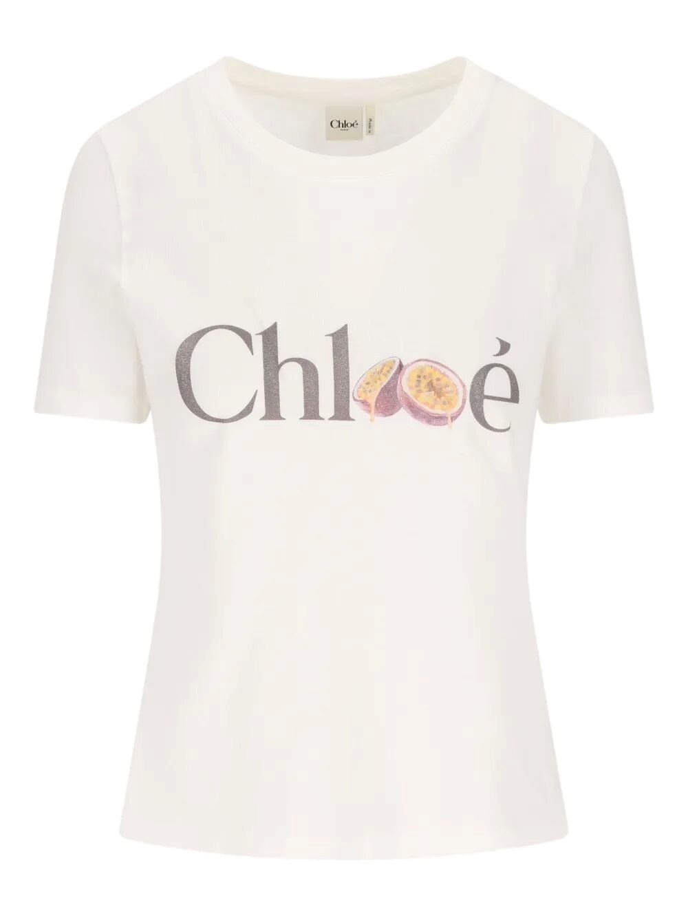 Passion Fruit Print Baby Fit Cotton Jersey T-Shirt