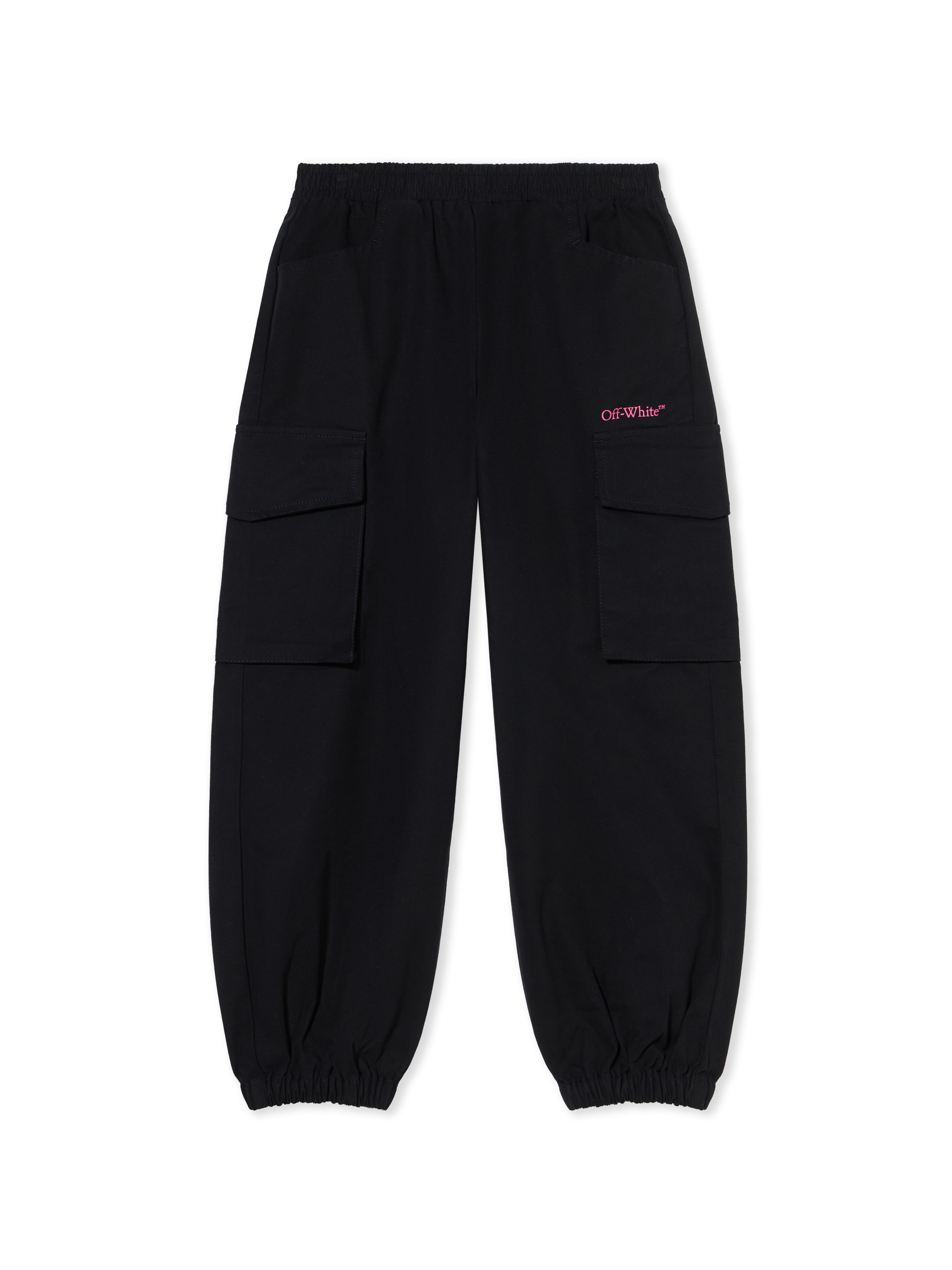Diagonal Cango Cargo Logo Pants - Kids Girl's Accessories Black