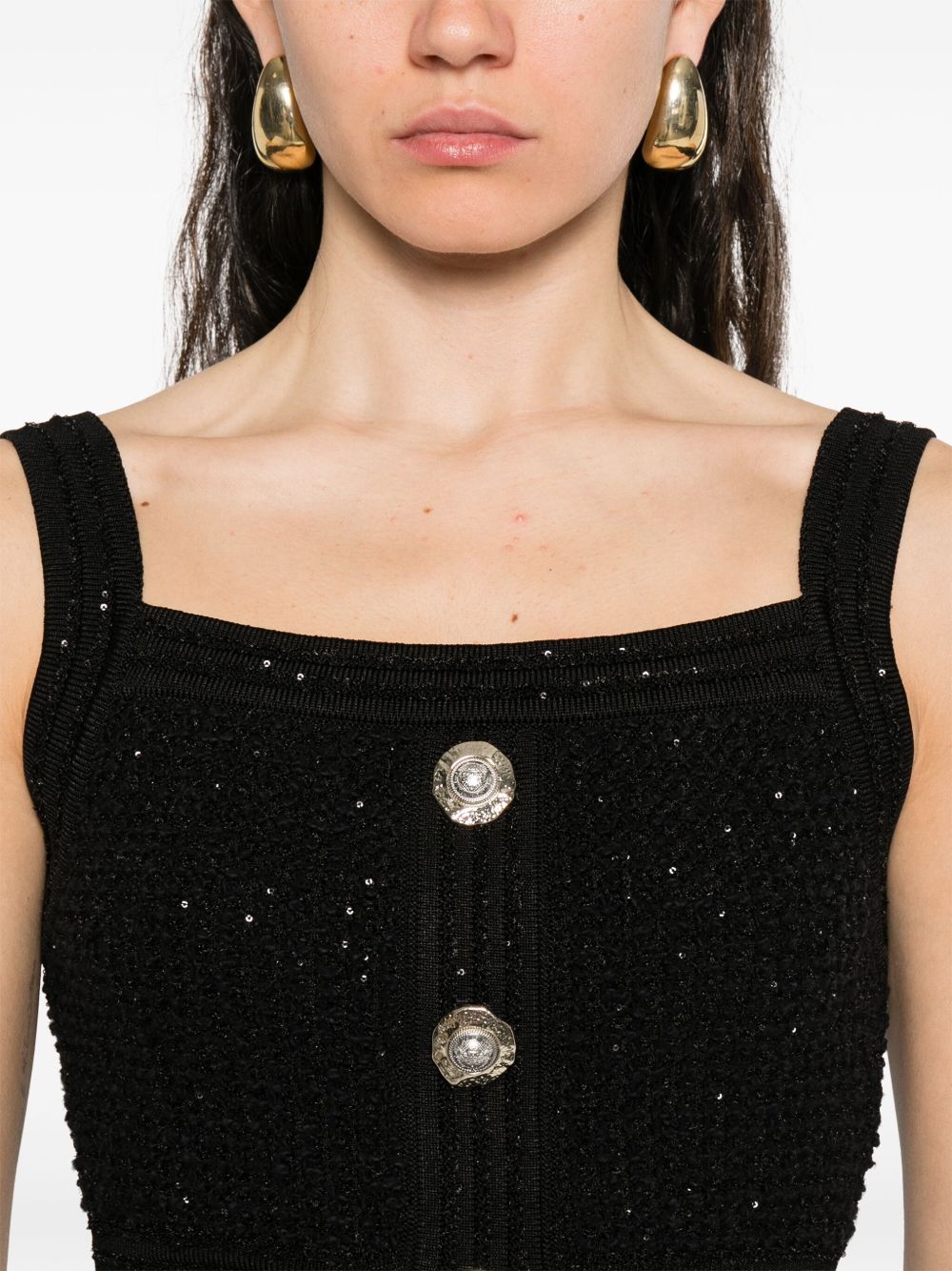 Tweed Crop Top