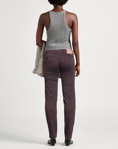 Jacob Cohёn Woman Pants Plum Size 27 Cotton, Lycra
