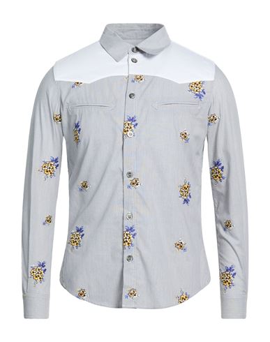 Man Shirt Grey Size S Cotton