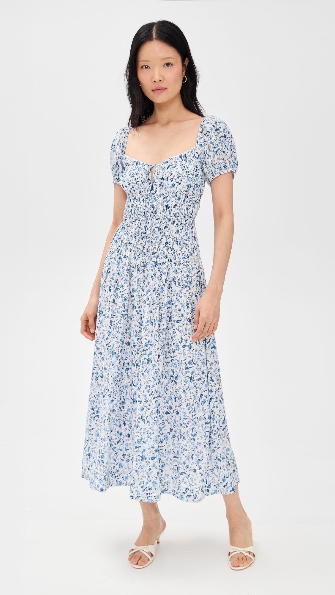 Reformation Rhett Dress Nile Voile