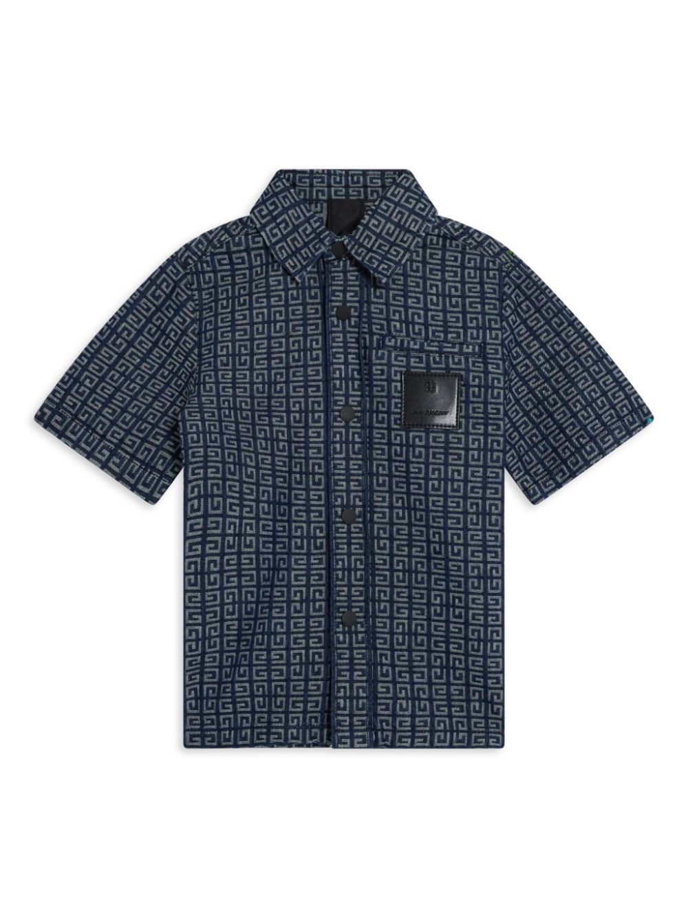 4G denim shirt - Blue