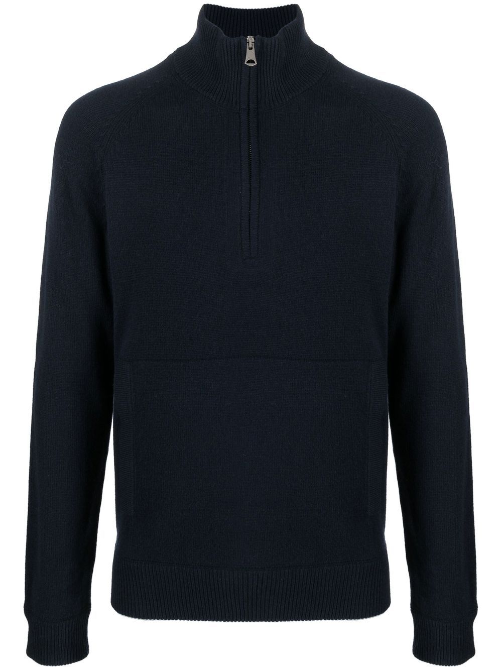 Collin half-zip knit jumper - Blue