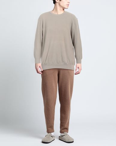 Cashmere Company Man Sweater Beige Size 46 Cotton, Silk