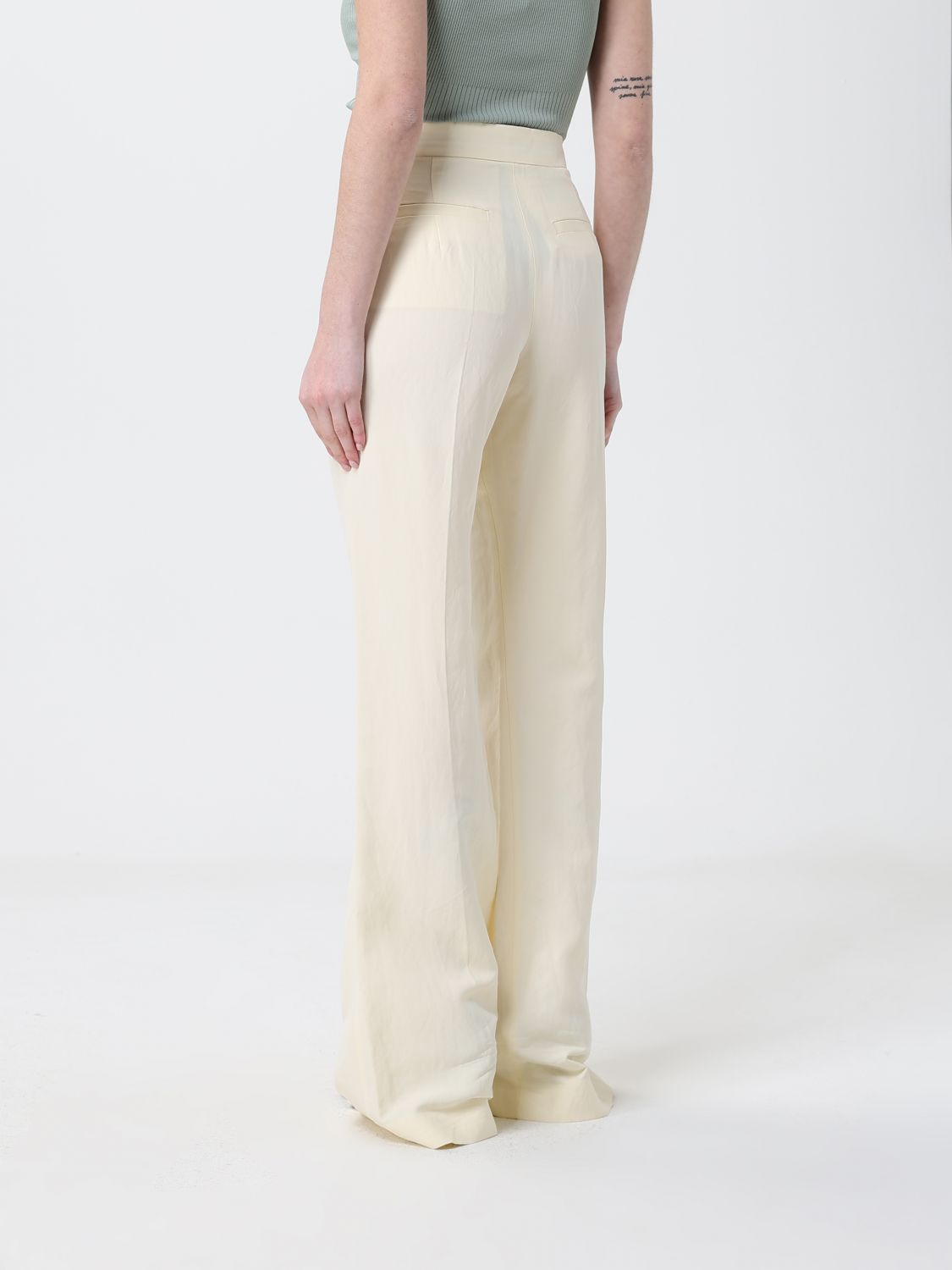 Pants Woman color Champagne